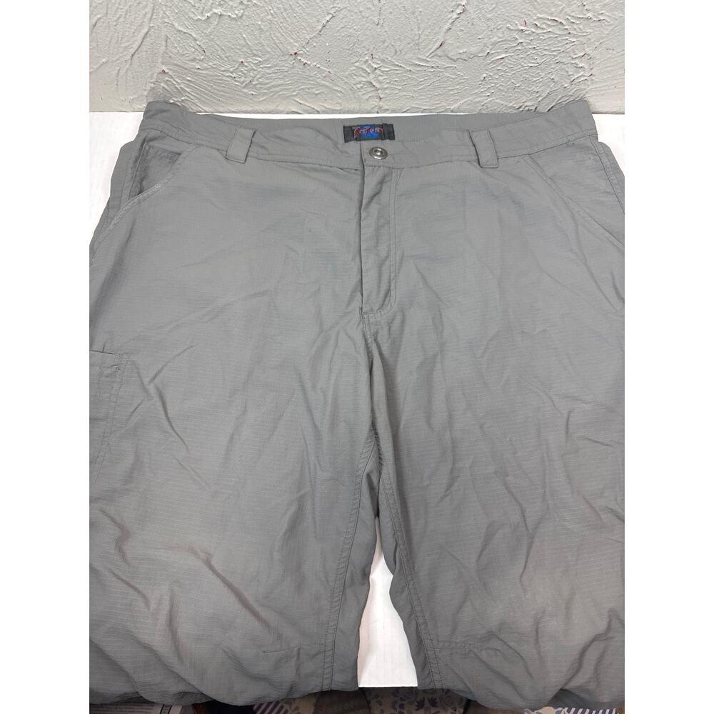 RailRiders Pants Ripstop Gray Nylon‎ Lightweight Trail Hiking Skateboard 40 x 30
